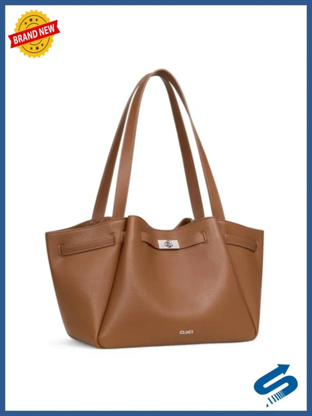 Large PU Leather Hobo Tote Bag with RFID Blocking for Women, Commuting Work